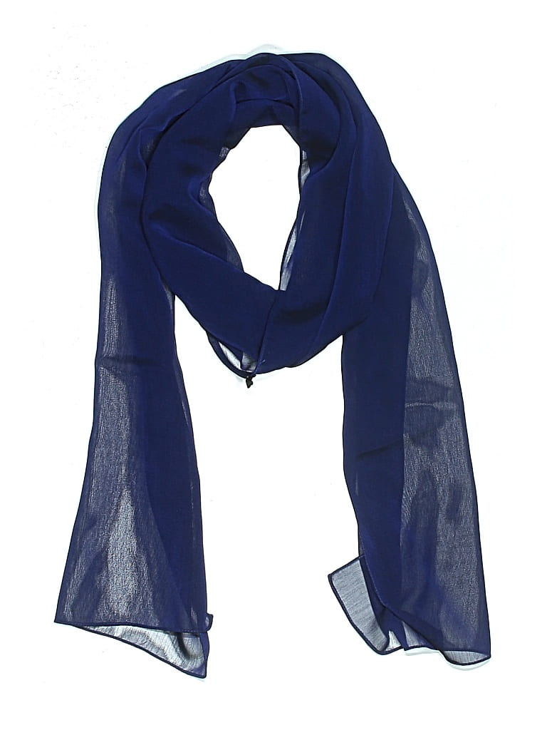 Pre-owned Unbranded Scarf In Blue