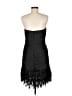 JS Collections 100% Polyester Black Cocktail Dress Size 6 - photo 2
