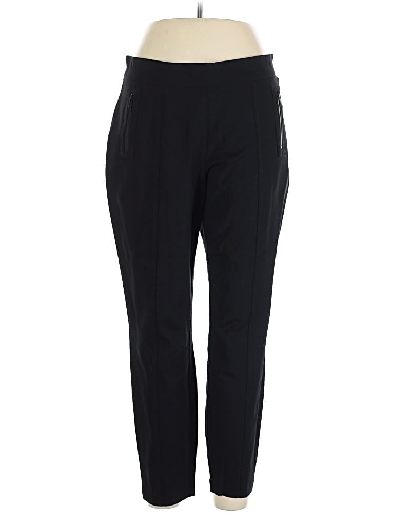 Pre-owned Anne Klein Casual Pants In Black