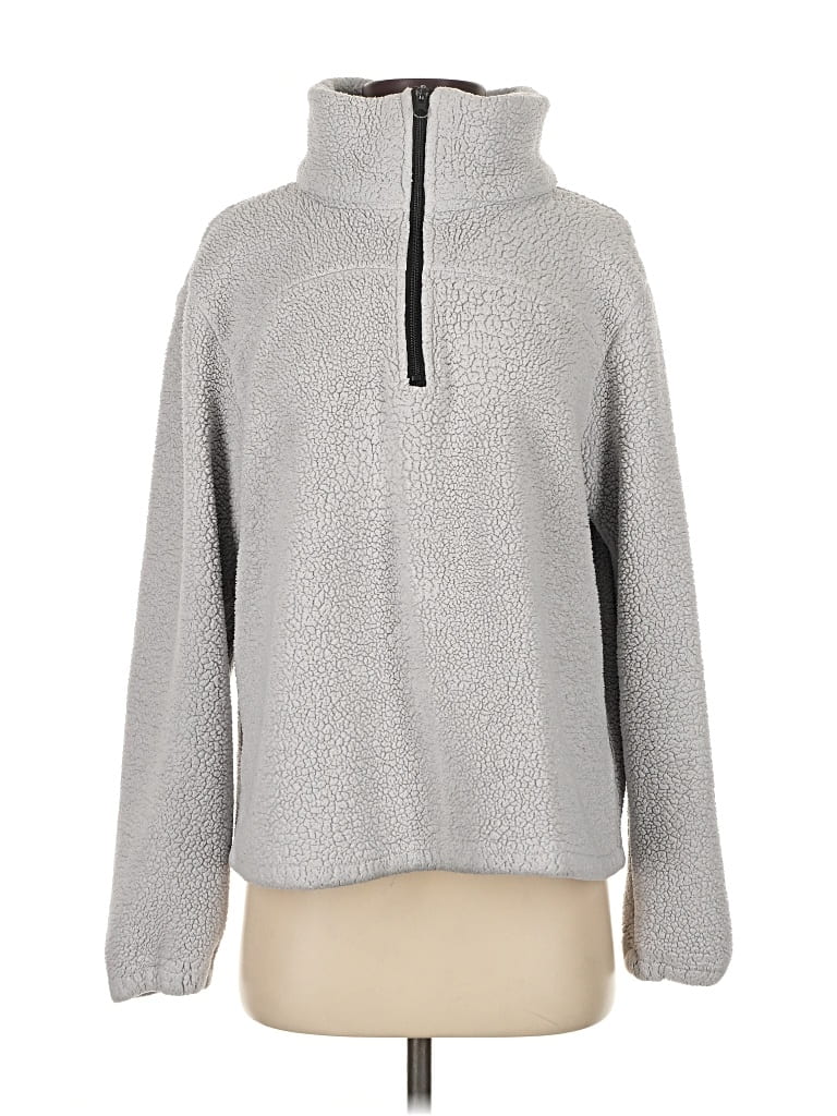 Pre-owned Betsey Johnson Pullover Sweater In Silver