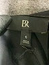 BR Monogram Solid Black Cocktail Dress Size S - photo 6