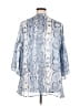 Kaktus 100% Polyester Blue Kimono Size XL (estimated) - photo 2