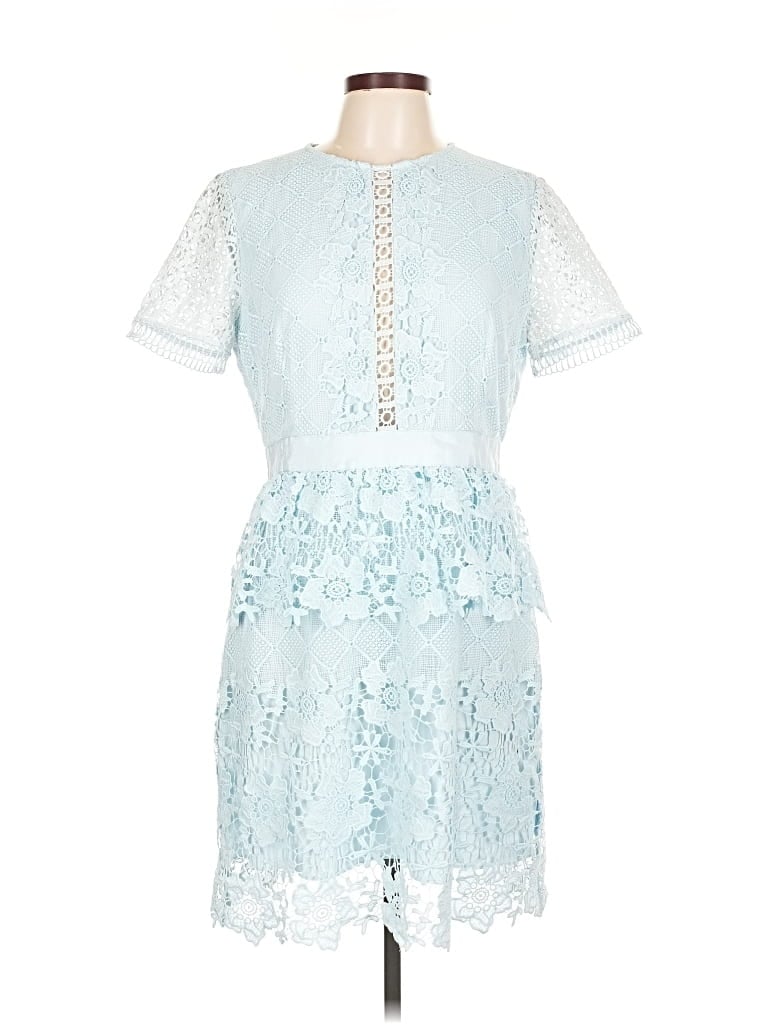 Pre-owned Ted Baker Cocktail Dress In Blue