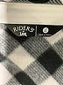 Riders by Lee 100% Polyester Checkered-gingham Silver Cardigan Size XL - photo 7