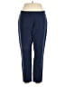 Maison Jules Solid Blue Casual Pants Size XL - photo 1