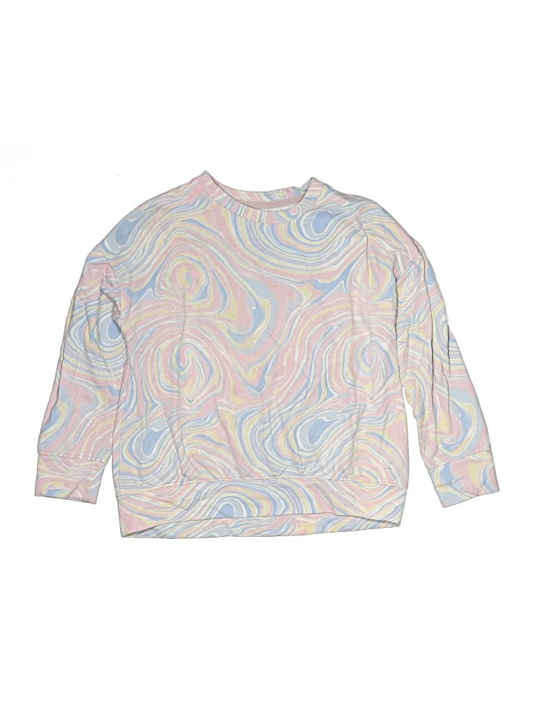 Pre-owned Xersion Kids' Pullover Sweater In Silver