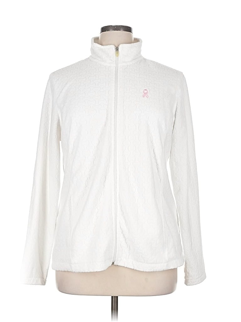 Pre-owned Lady Hagen Track Jacket In White