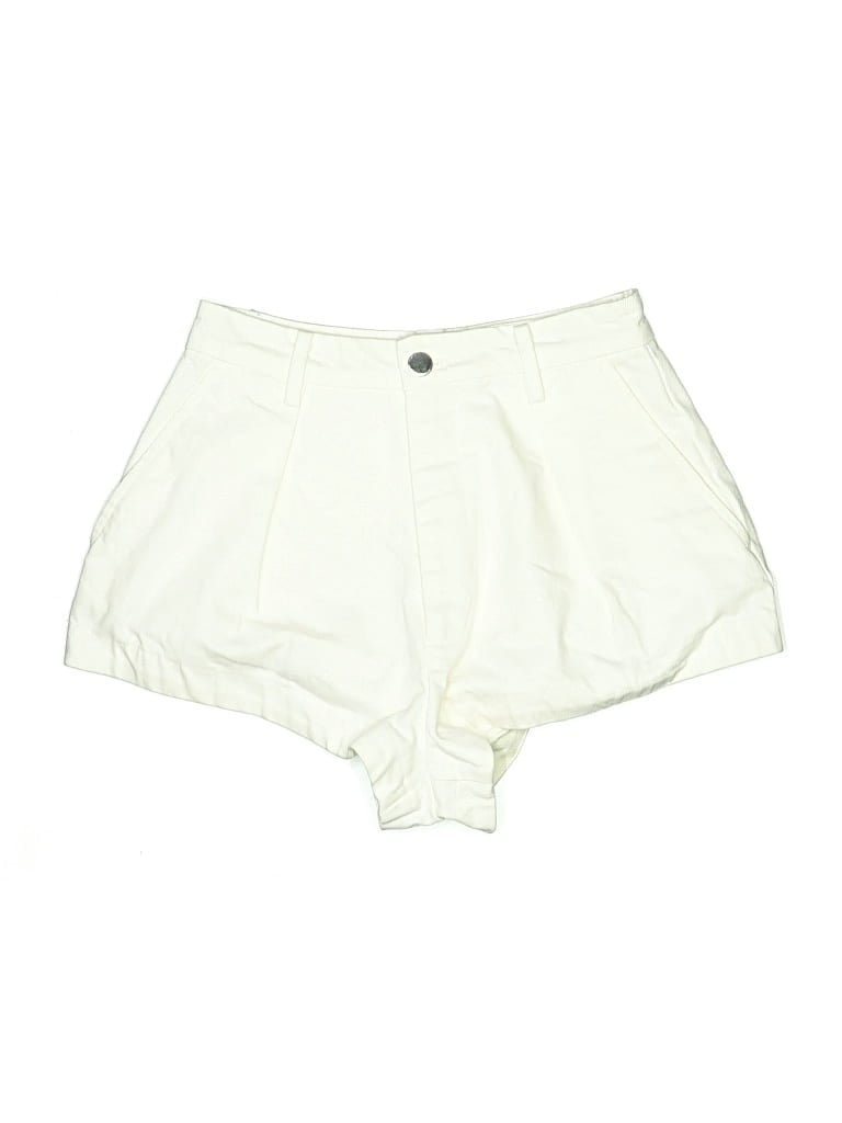 Pre-owned Zara Shorts In White