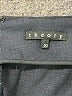 Theory Solid Blue Wool Skirt Size 10 - photo 4