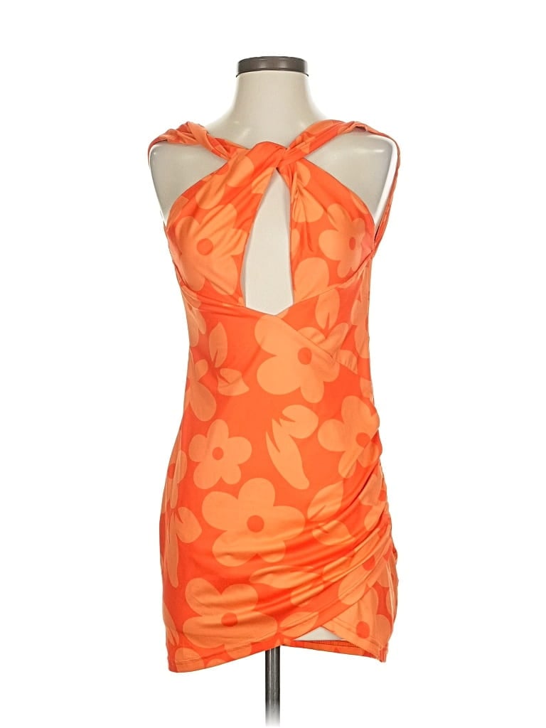 Pre-owned Cider Cocktail Dress In Orange