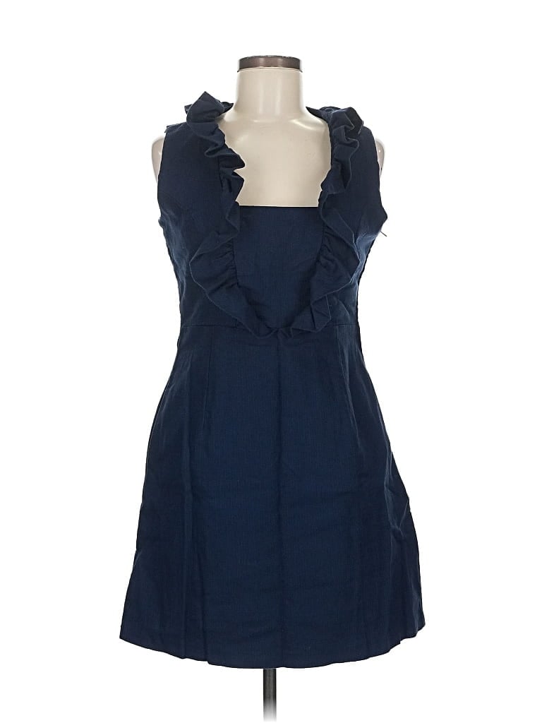 Pre-owned Elizabeth Mckay Cocktail Dress In Blue