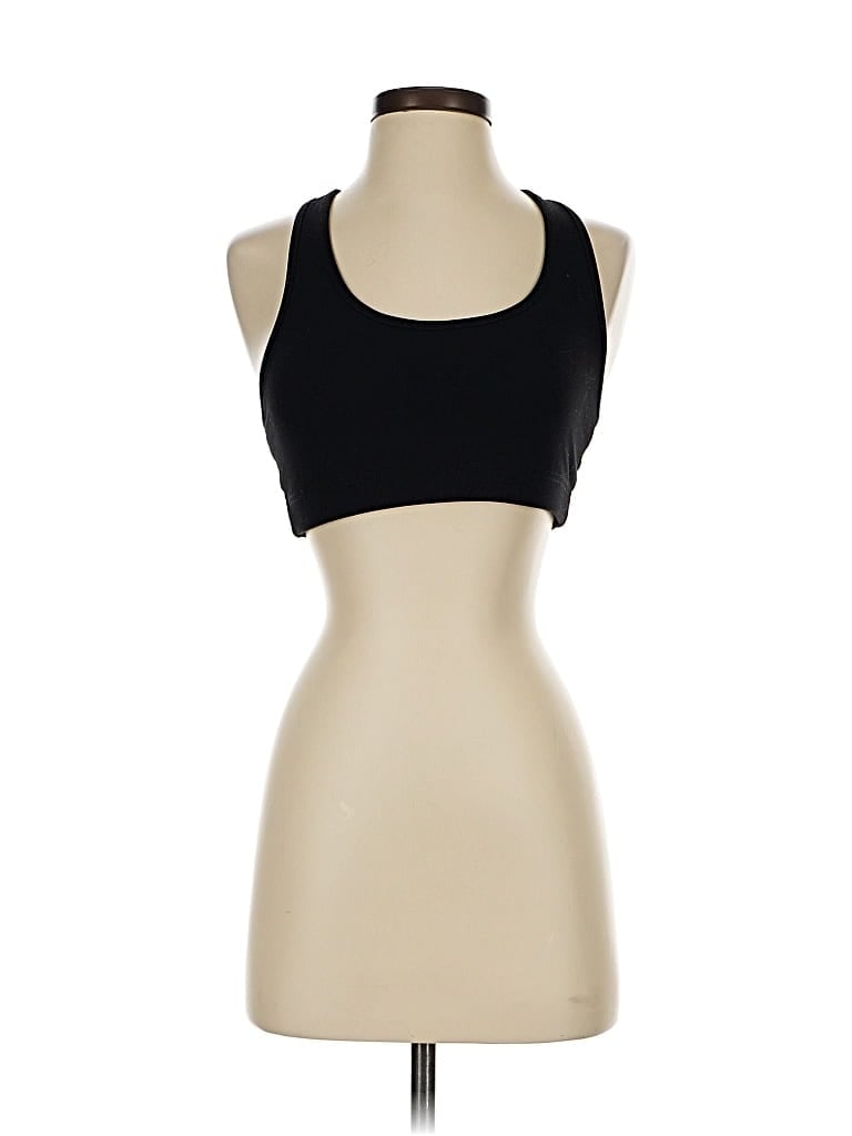 Pre-owned Lorna Jane Active Tank Top Black Halter Neckline Tops