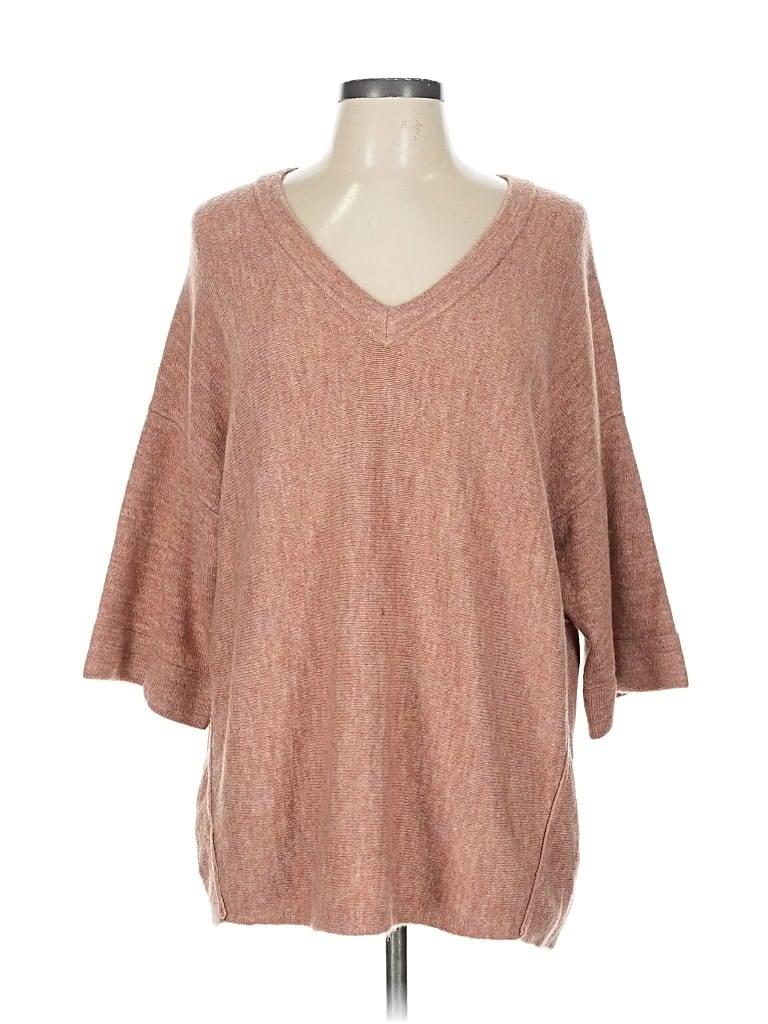 Pre-owned Ann Taylor Loft Outlet Pullover Sweater In Brown