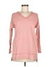 Soft Surroundings Pink Sweatshirt Size XS - photo 1