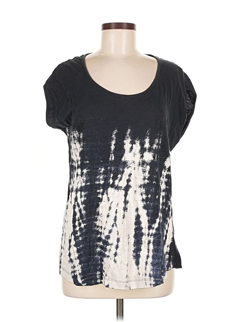 Pre-owned Eddie Bauer Short Sleeve T-shirt In Black