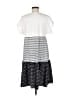 Unbranded Stripes White Casual Dress Size M (estimated) - photo 2