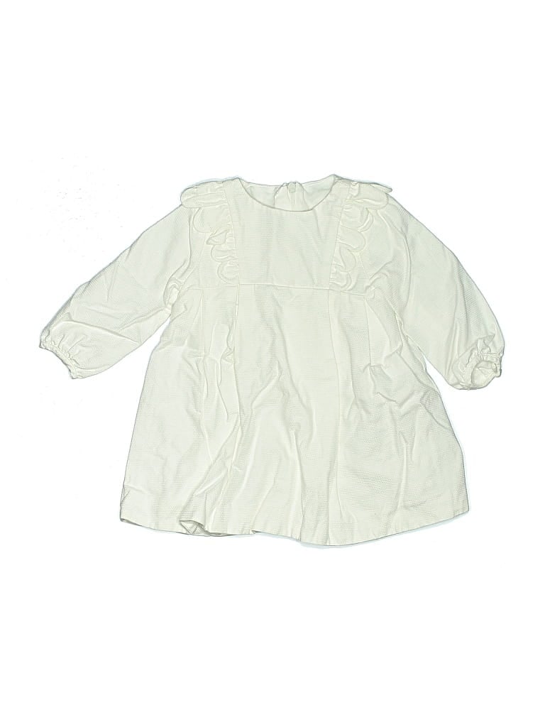 Pre-owned Jacadi Babies' Dress In White