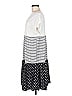 Unbranded Stripes White Casual Dress Size M (estimated) - photo 5
