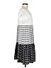 Unbranded Stripes White Casual Dress Size M (estimated) - photo 4