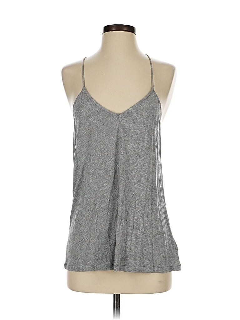 Pre-owned Tibi Tank Top Gray Halter Neckline Tops