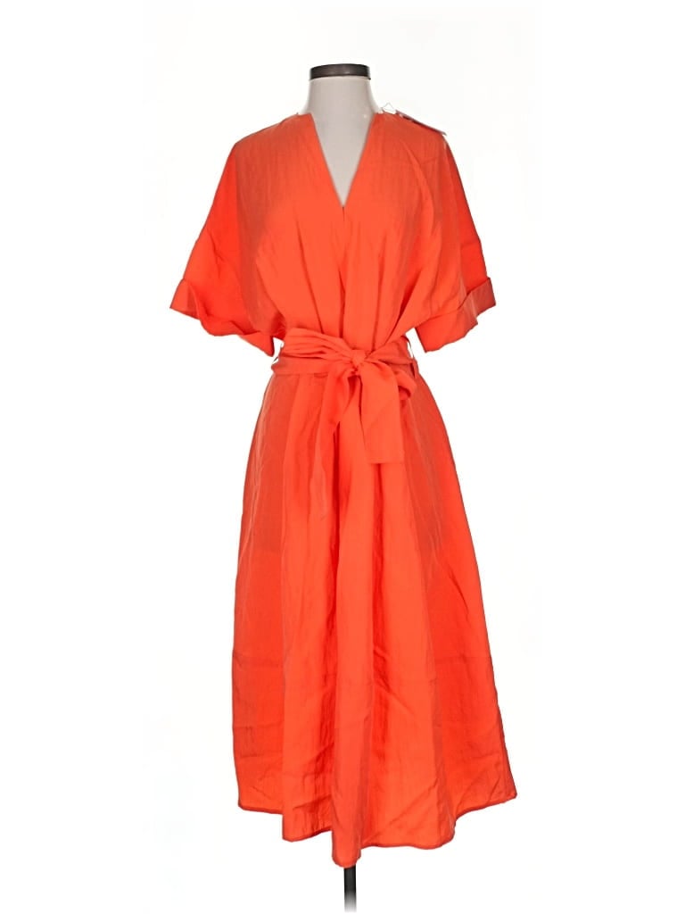 Vince Casual Dress In Orange