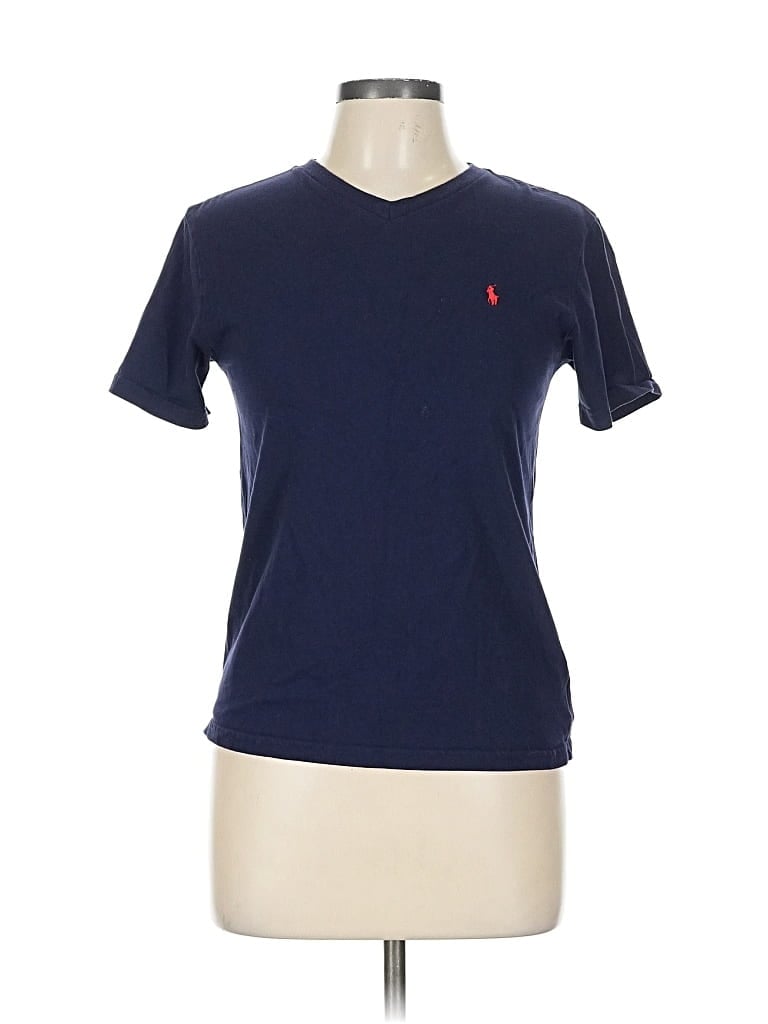 Pre-owned Polo By Ralph Lauren Short Sleeve T-shirt In Blue