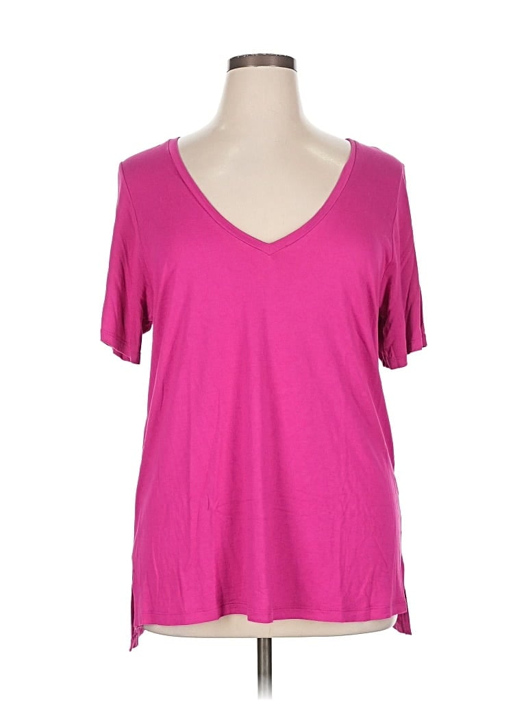 Pre-owned Old Navy Short Sleeve T-shirt In Pink