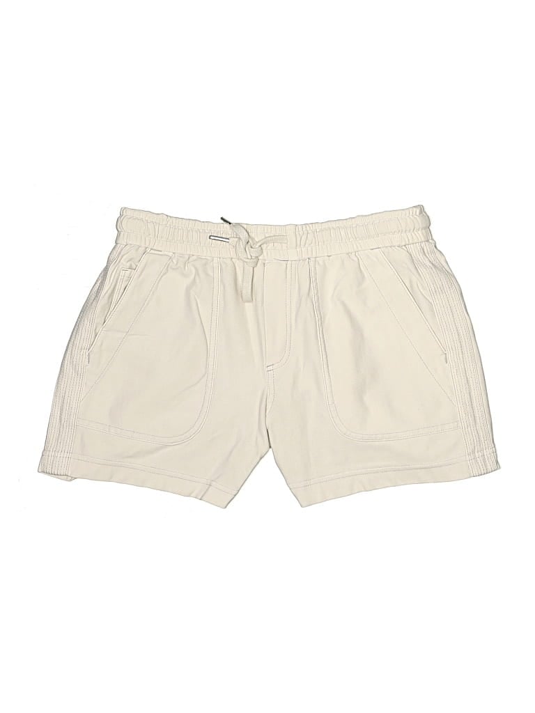 Pre-owned Athleta Athletic Shorts In White