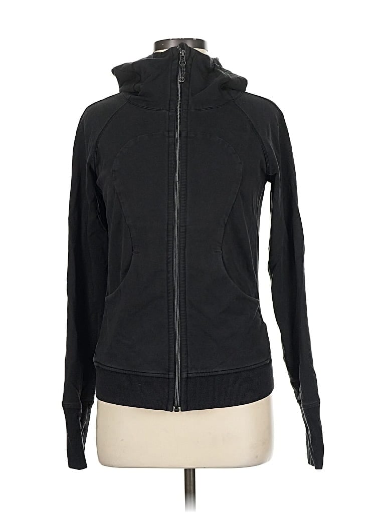 LULULEMON ATHLETICA Pre-owned Zip Up Hoodie In Black