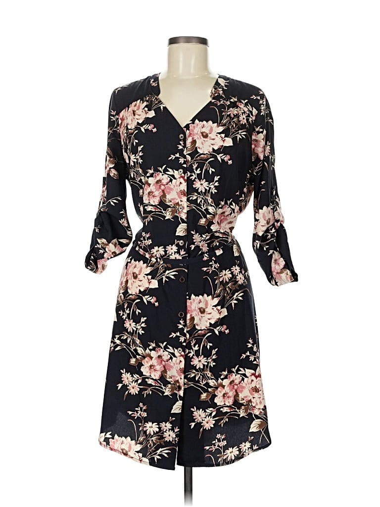 Pre-owned Brixon Ivy Casual Dress In Black