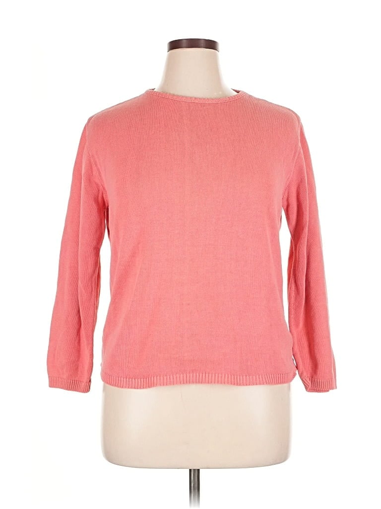 Pre-owned Pierre Cardin Pullover Sweater In Pink