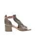 Miz Mooz 100% Leather Gray Green Heels Size EU 38 - photo 1