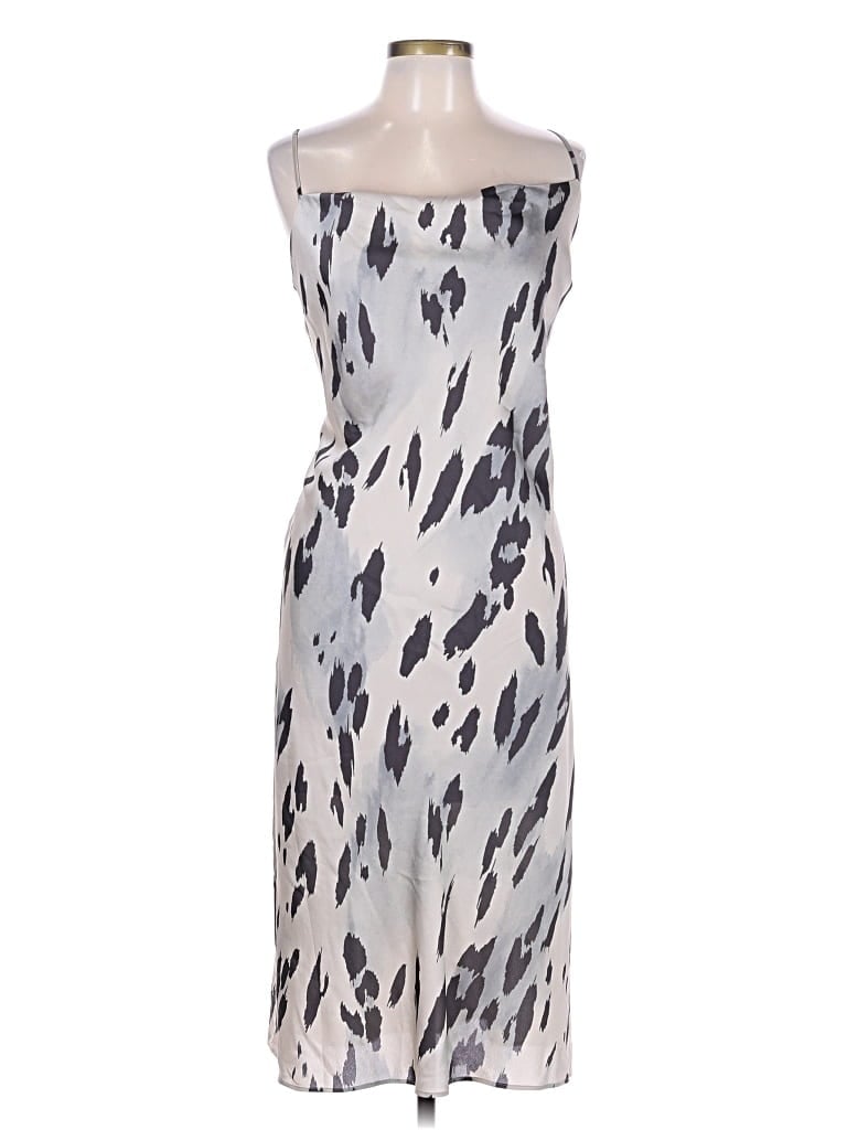 Pre-owned Express Cocktail Dress In Gray