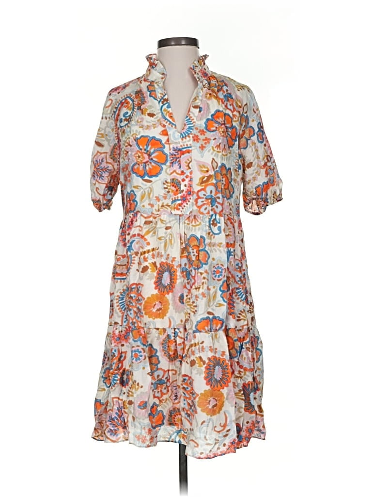 Pre-owned 1.state Casual Dress In Orange