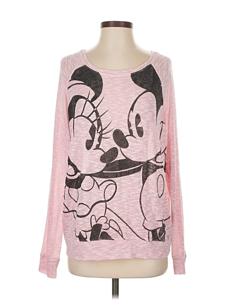 Pre-owned Disney Parks Sweatshirt In Pink