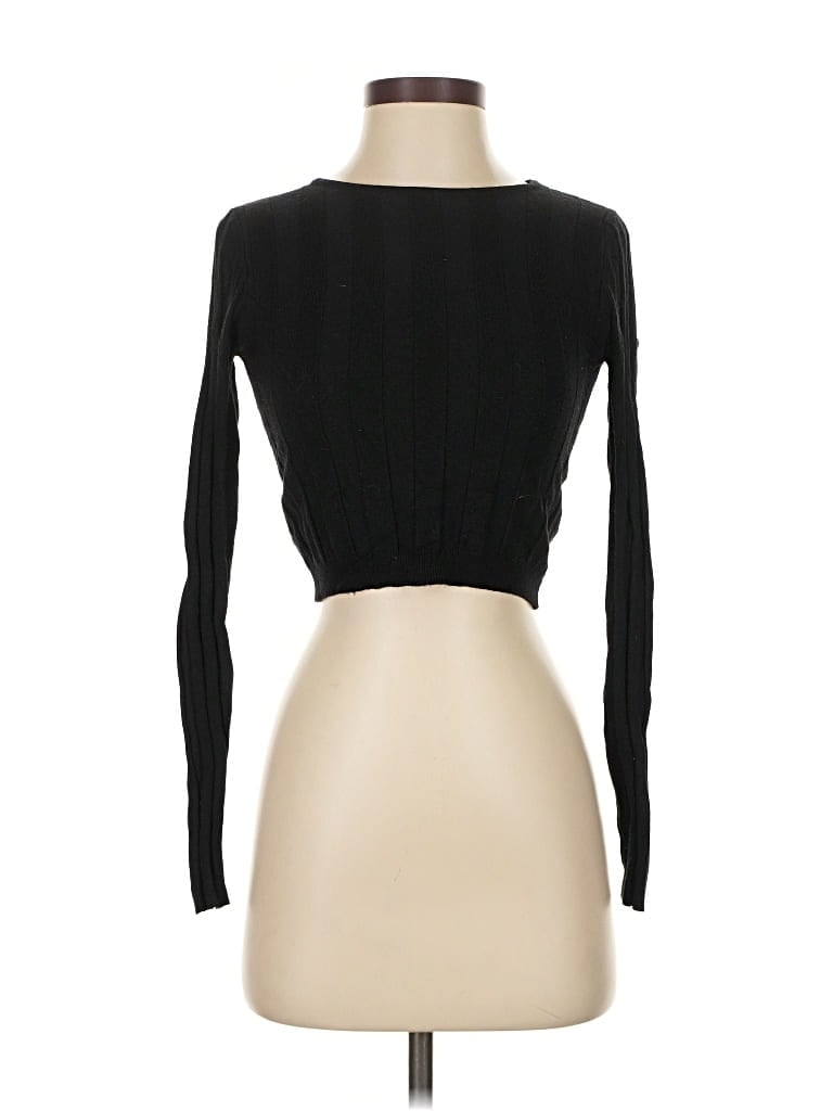 Pre-owned All The Ways Cardigan Sweater In Black