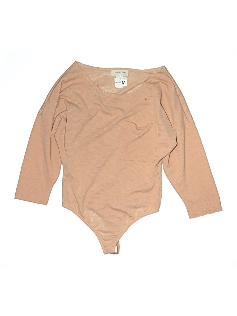 Saints & Hearts Bodysuit In Brown