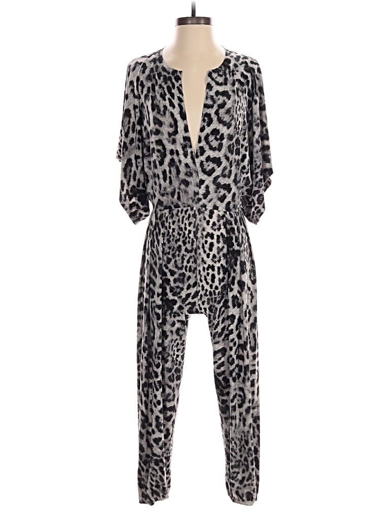 Pre-owned Norma Kamali Jumpsuit In Gray