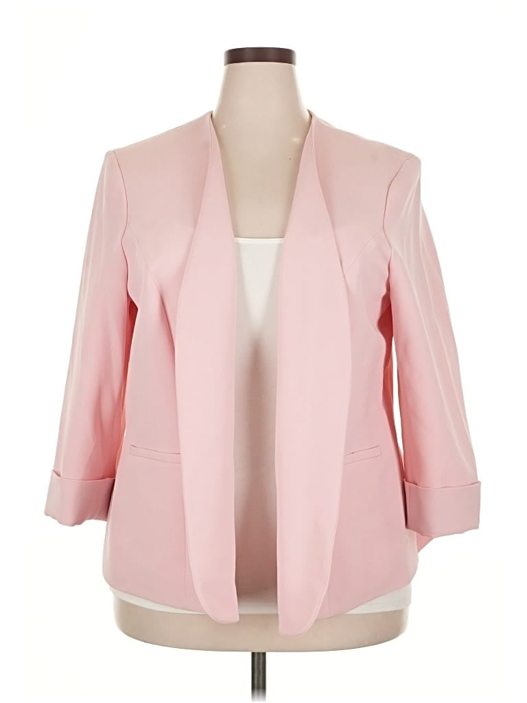 Pre-owned Kasper Blazer Jacket In Pink