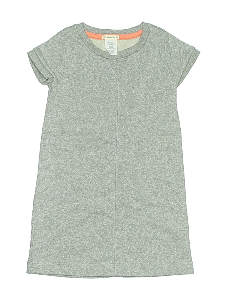 Pre-owned Crewcuts Kids' Dress In Gray
