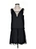 Likely 100% Polyester Black Casual Dress Size 4 - photo 1