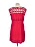 American Eagle Outfitters 100% Polyester Red Casual Dress Size L - photo 2