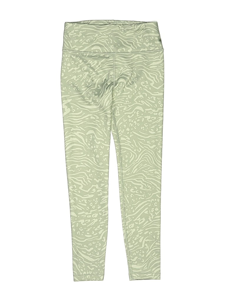 Pre-owned Athleta Girl Kids' Active Pants In Green