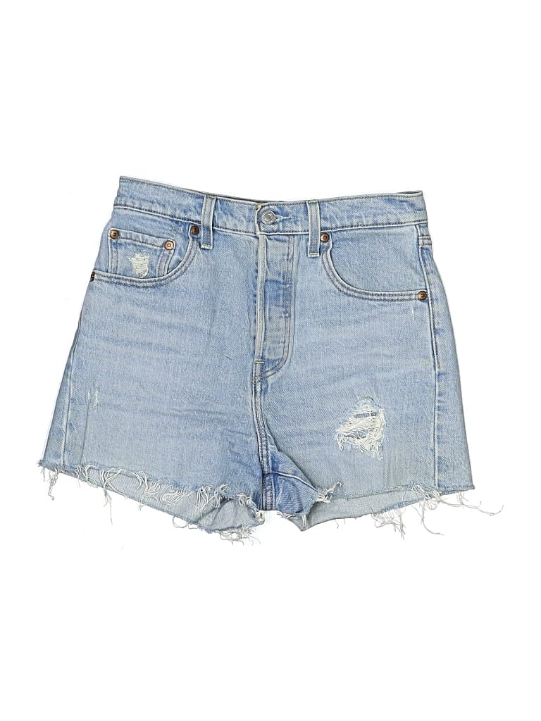 Pre-owned Levi's Denim Shorts In Blue