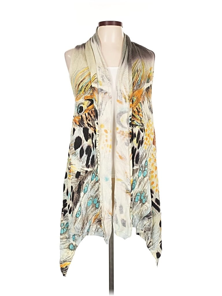 Pre-owned Adore Cardigan Sweater In White