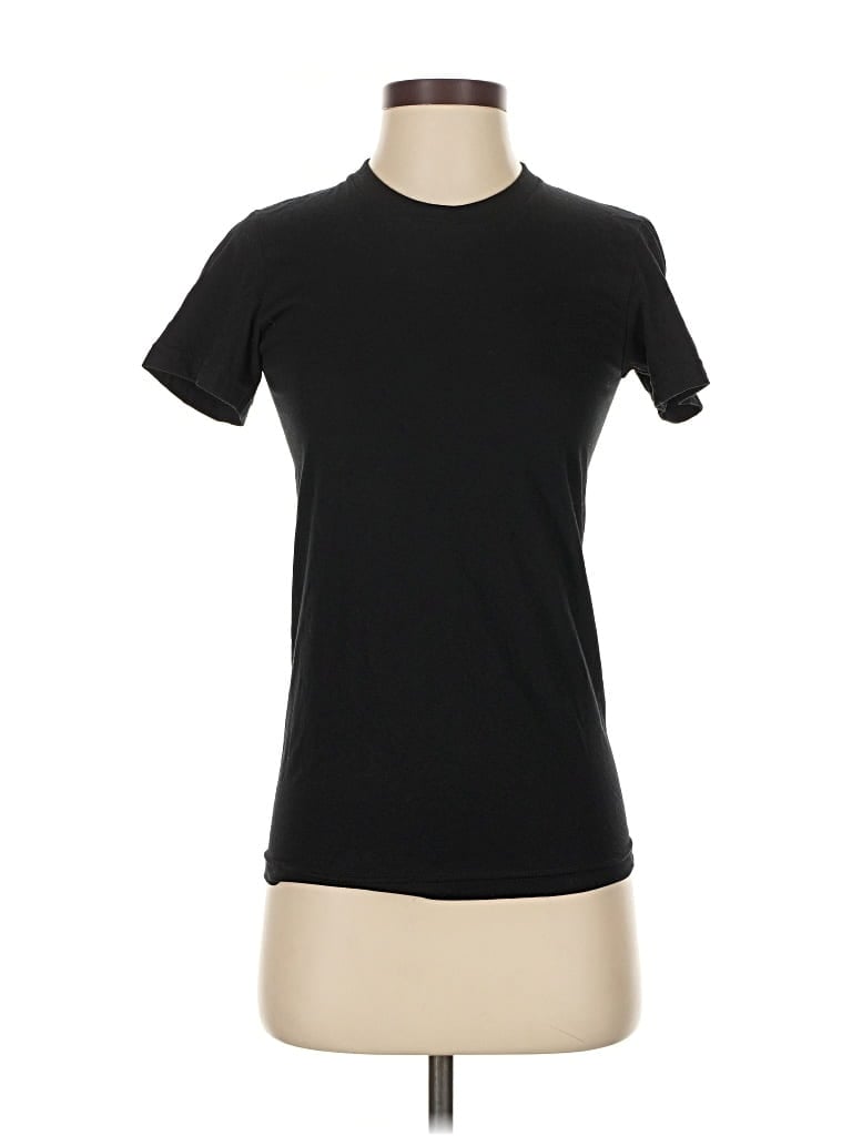 Pre-owned American Apparel Active T-shirt In Black