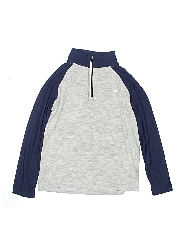 Pre-owned Active By Old Navy Kids' Sweatshirt In Silver