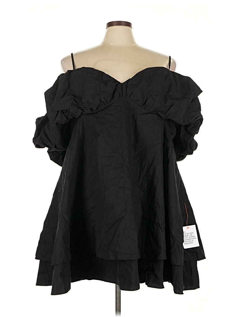 Pre-owned Asos Design Cocktail Dress In Black