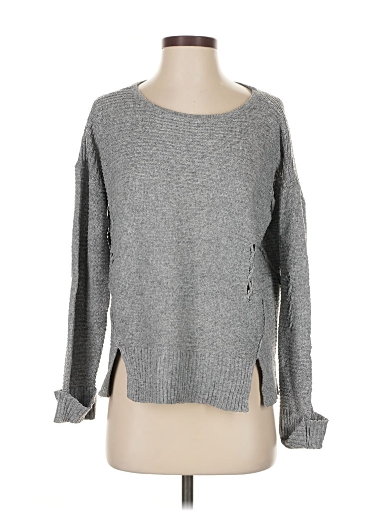 Pre-owned Moth Pullover Sweater In Gray