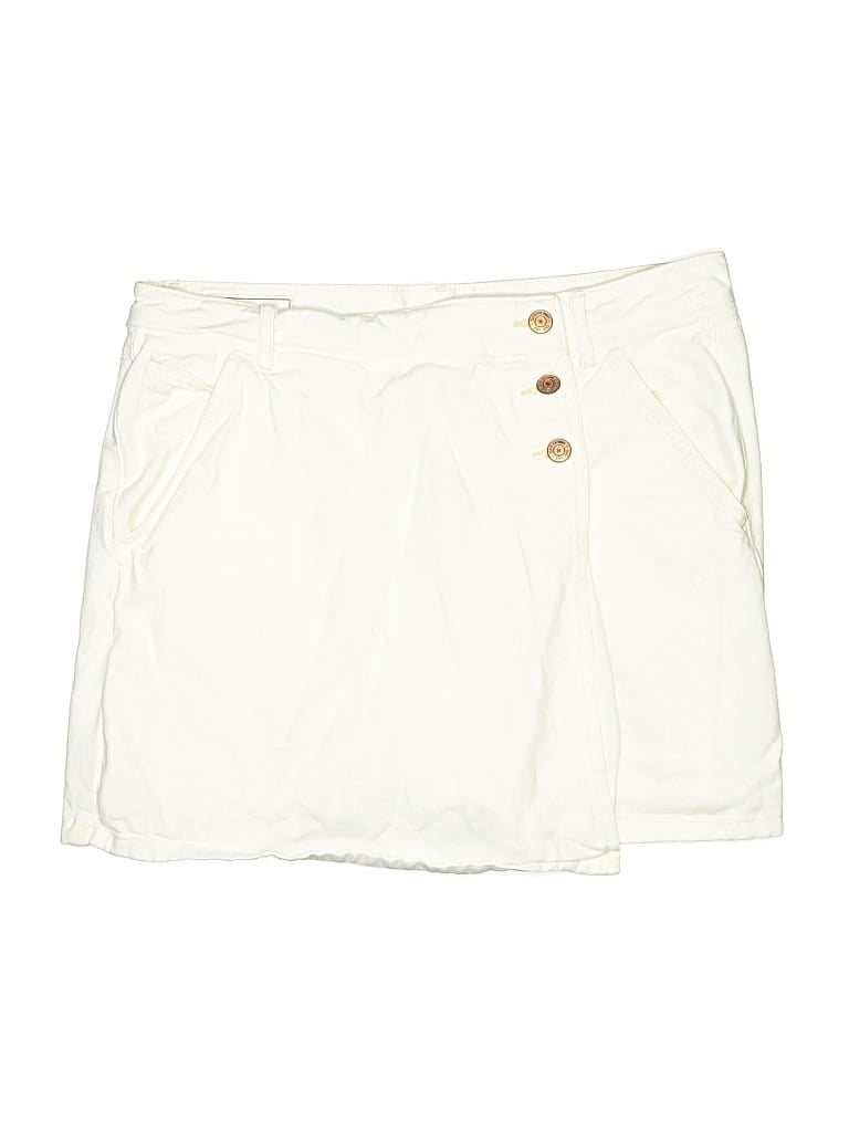 Pre-owned Gap Skort In White